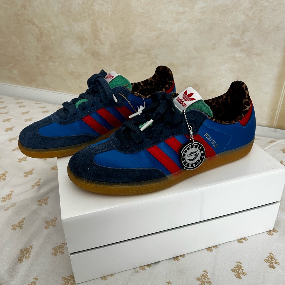 Adidas samba Consortium cup sneaker politics